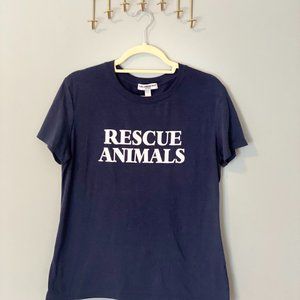 "RESCUE ANIMALS"  Cotton Tee